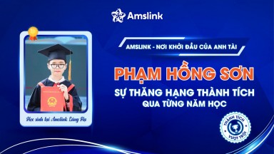 PHẠM HỒNG SƠN - SỰ THĂNG HẠNG THÀNH TÍCH QUA TỪNG NĂM HỌC